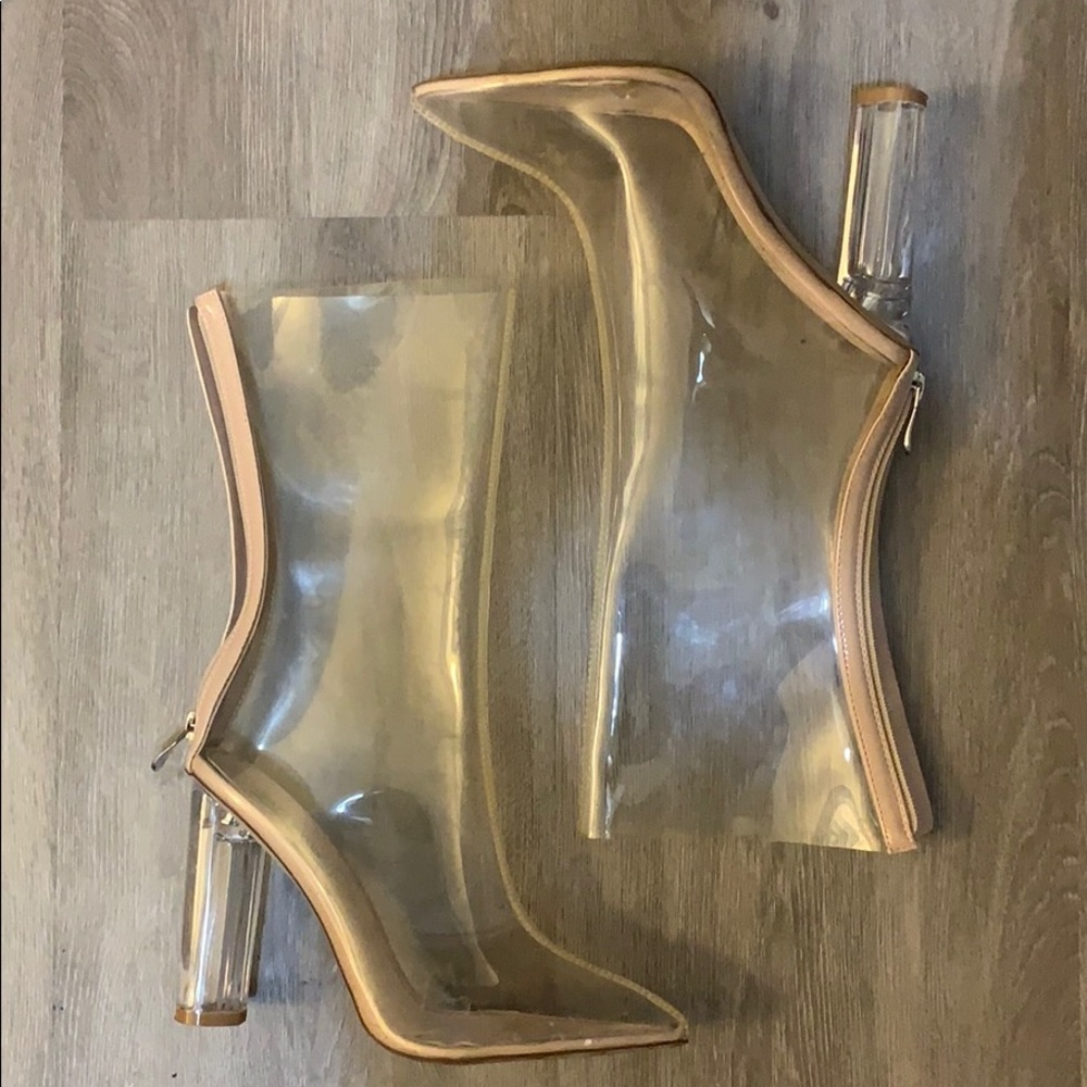 Cape Robbin Clear “Ella” Boots